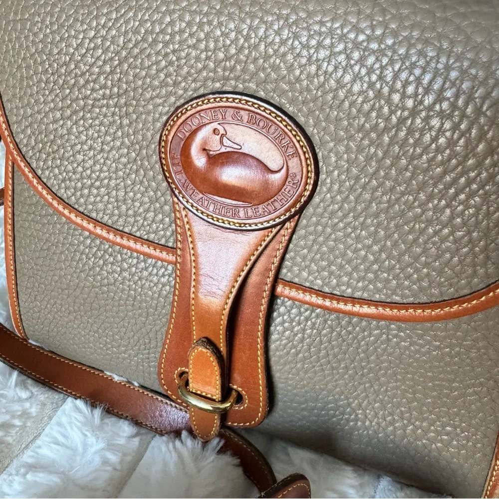 Dooney & Bourke Gray and Brown Crossbody Bag Set - Picture 2 of 6